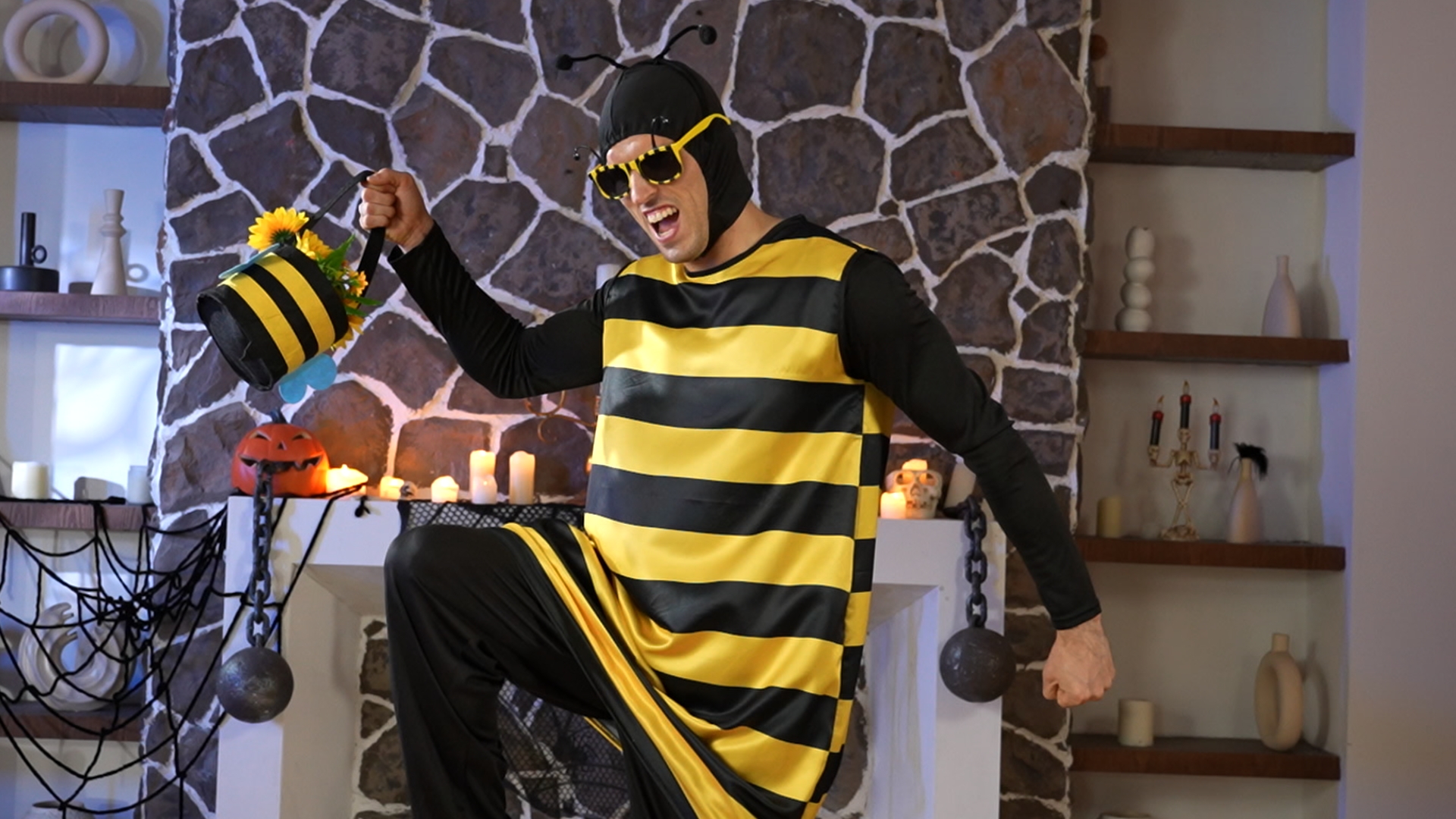 Amavel Honeybee&Lemon セットアップ　イエロー Amavel Honeybee&Lemon 【公式通販】